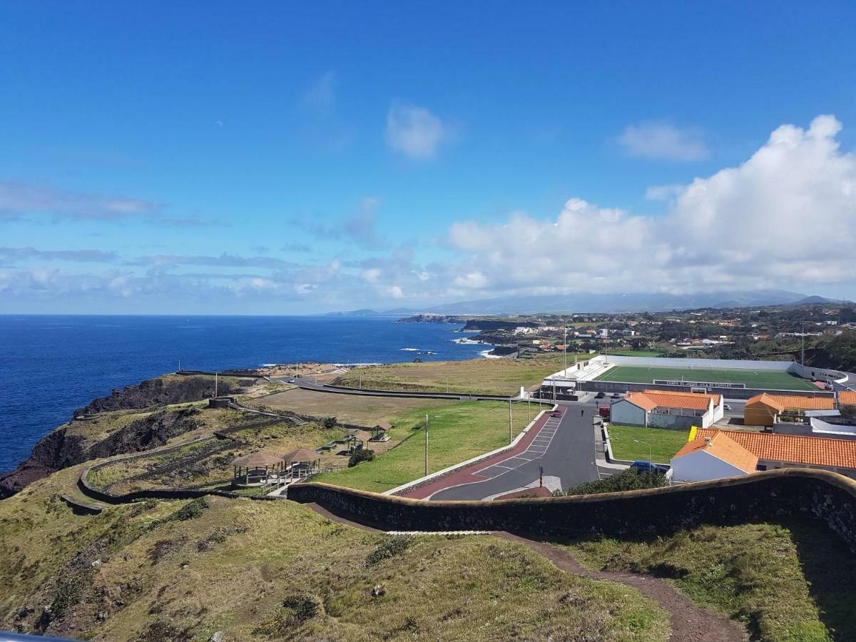 Seaside Azores Villa With Natural Pool, Terrace & Barbecue Capelas Eksteriør billede