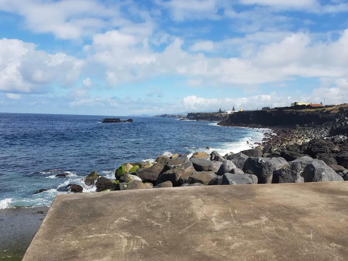 Seaside Azores Villa With Natural Pool, Terrace & Barbecue Capelas Eksteriør billede